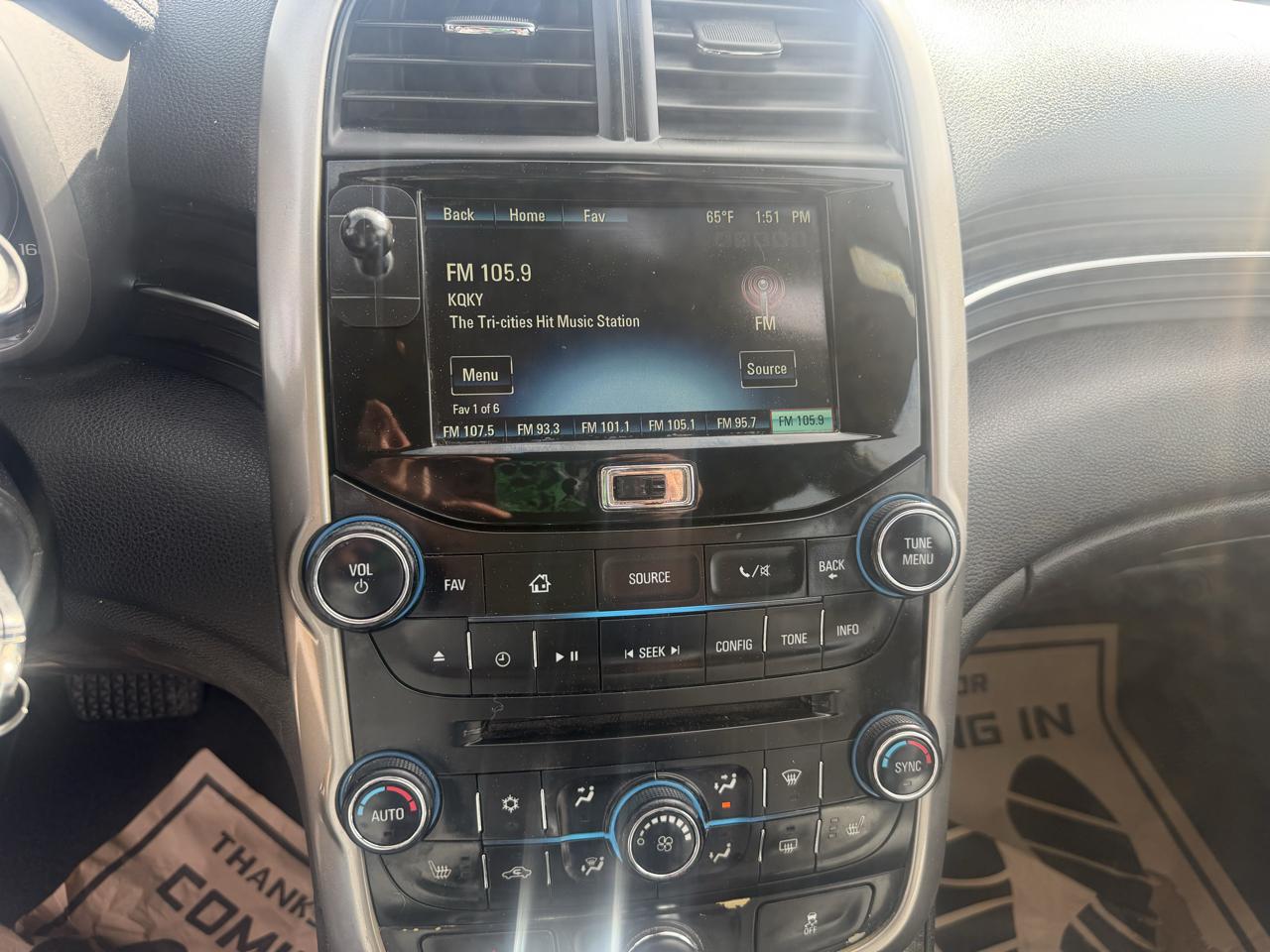 Chevrolet Malibu Limited LTZ 2016