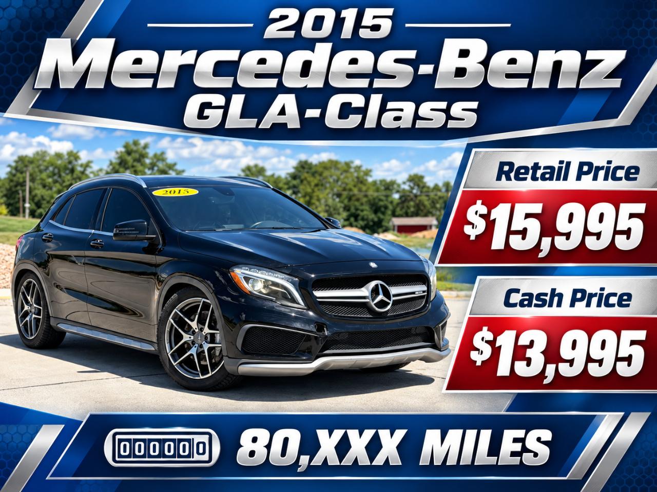 Mercedes-Benz GLA-Class GLA45 AMG 4MATIC 2015