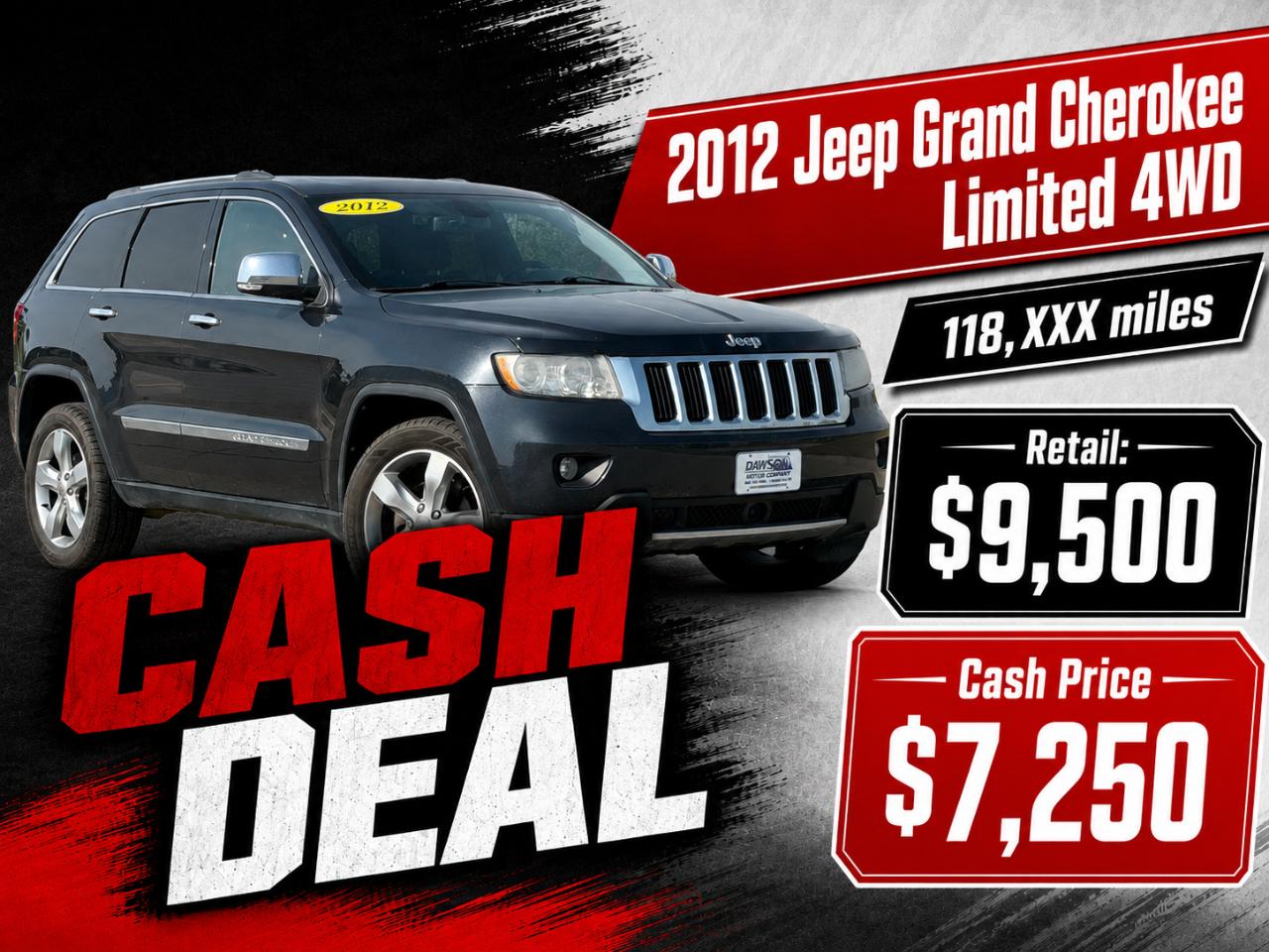 Jeep Grand Cherokee Limited 4WD 2012