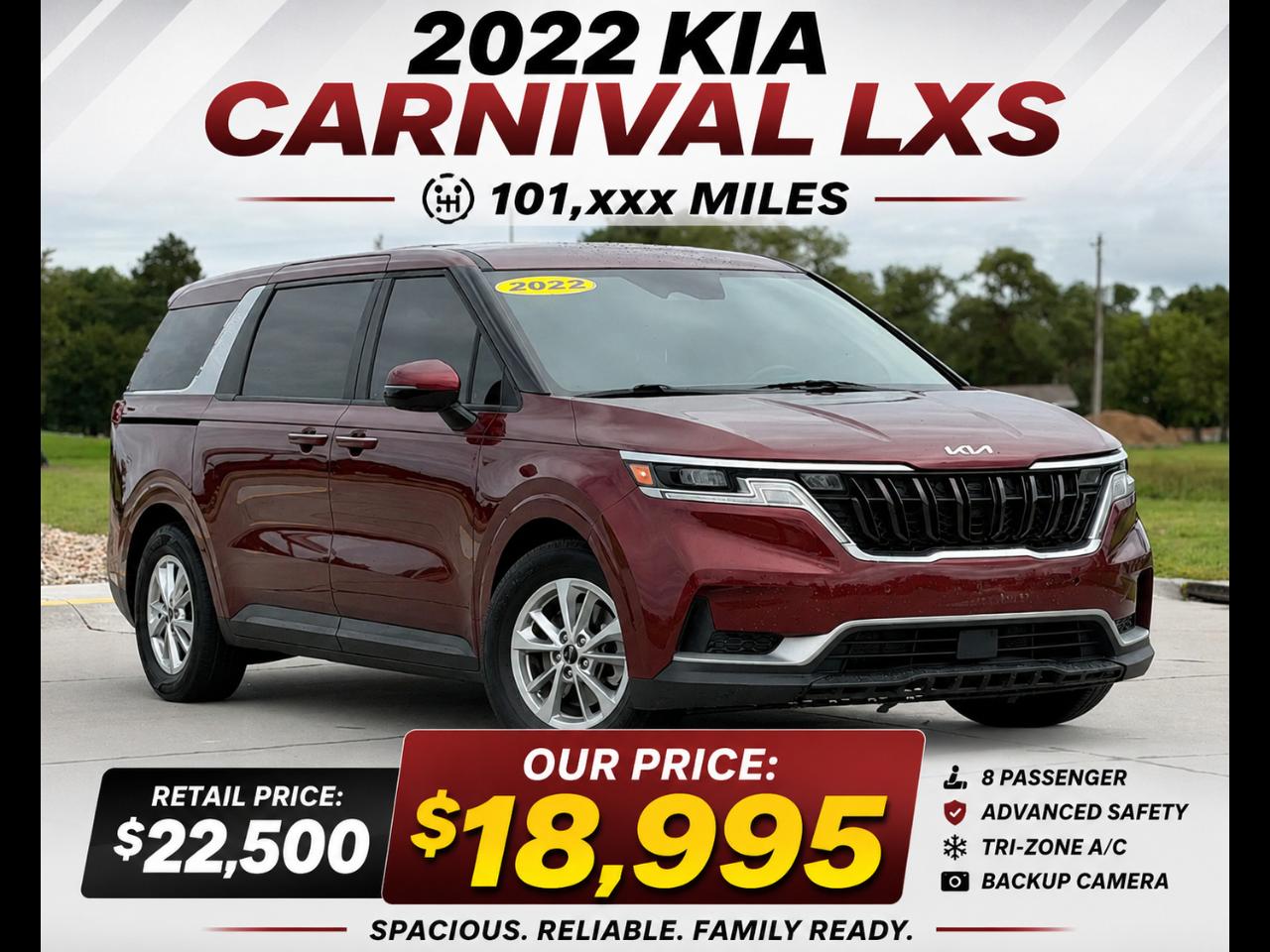 2022 Kia Carnival LXS