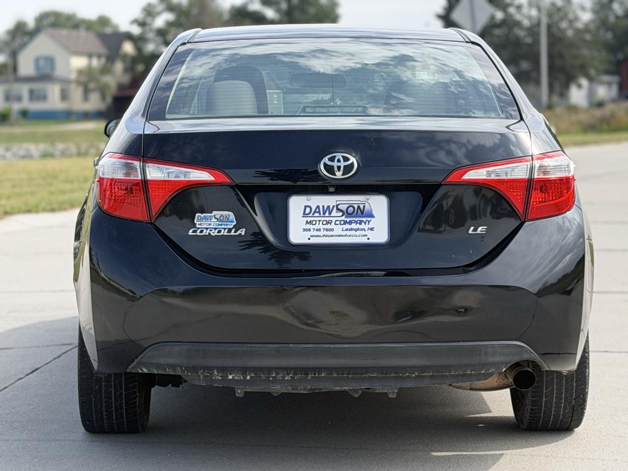 Toyota Corolla LE 4D Sedan 2015