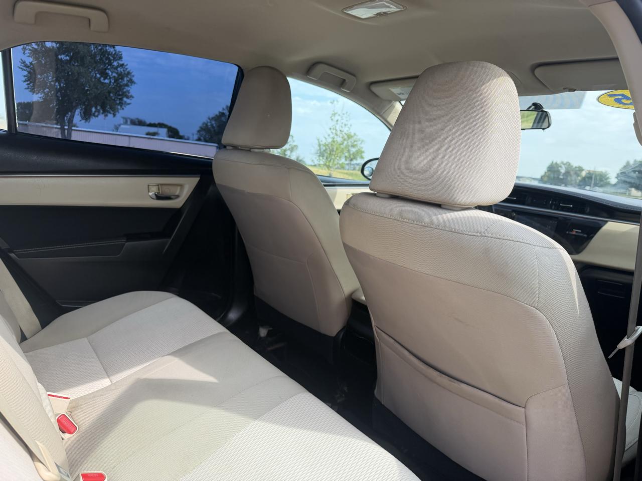 Toyota Corolla LE 4D Sedan 2015