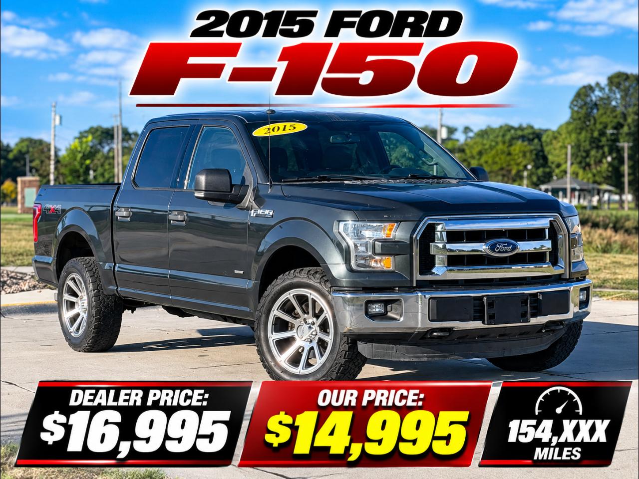 2015 Ford F-150 XLT 4WD