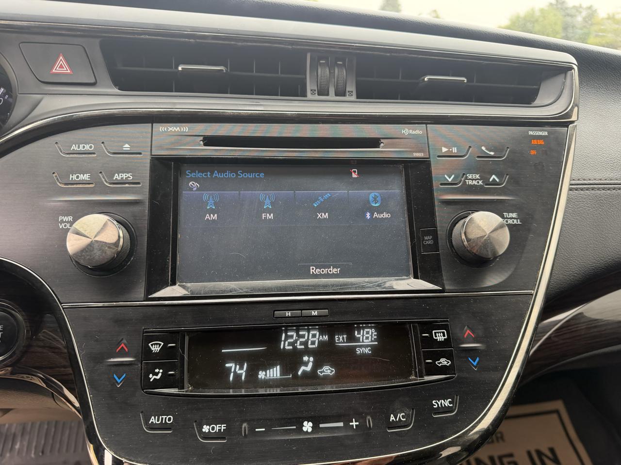 Toyota Avalon XLE Touring SE 2015