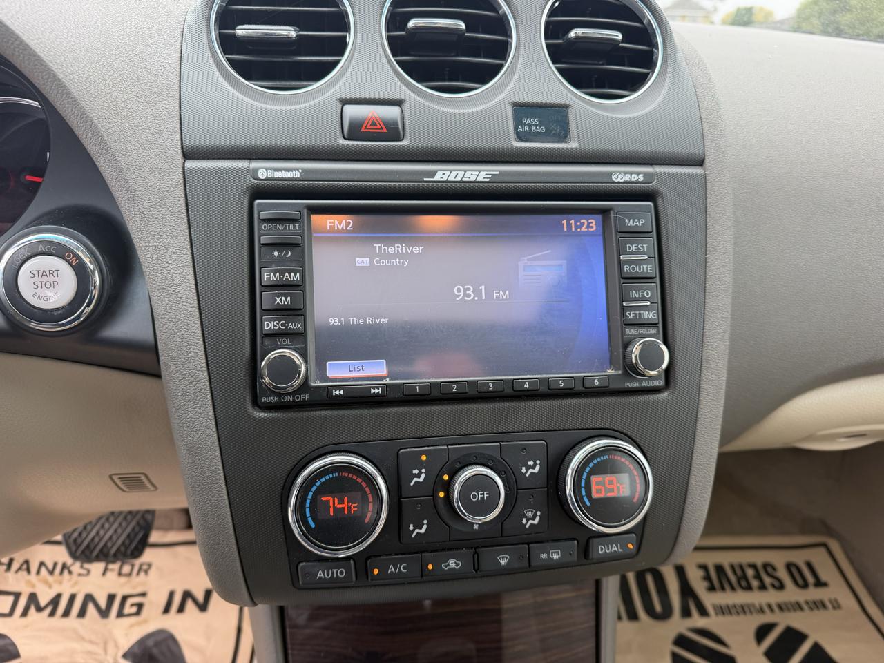 Nissan Altima 2.5 SL 2012