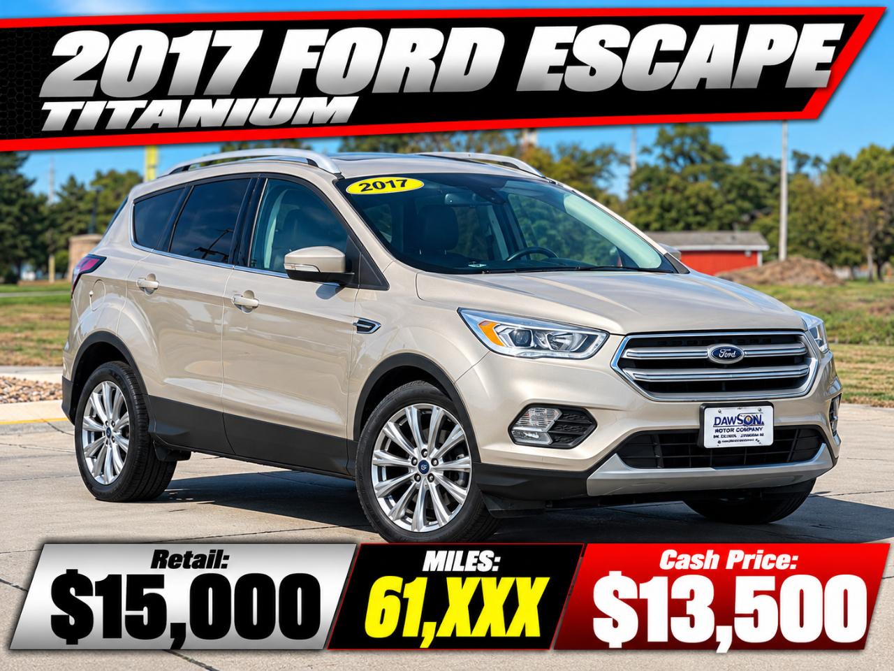 2017 Ford Escape Titanium FWD