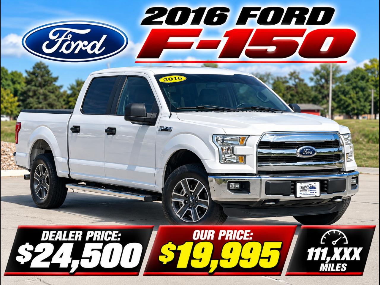 2016 Ford F-150 Lariat SuperCrew 5.5-ft. Bed 4WD
