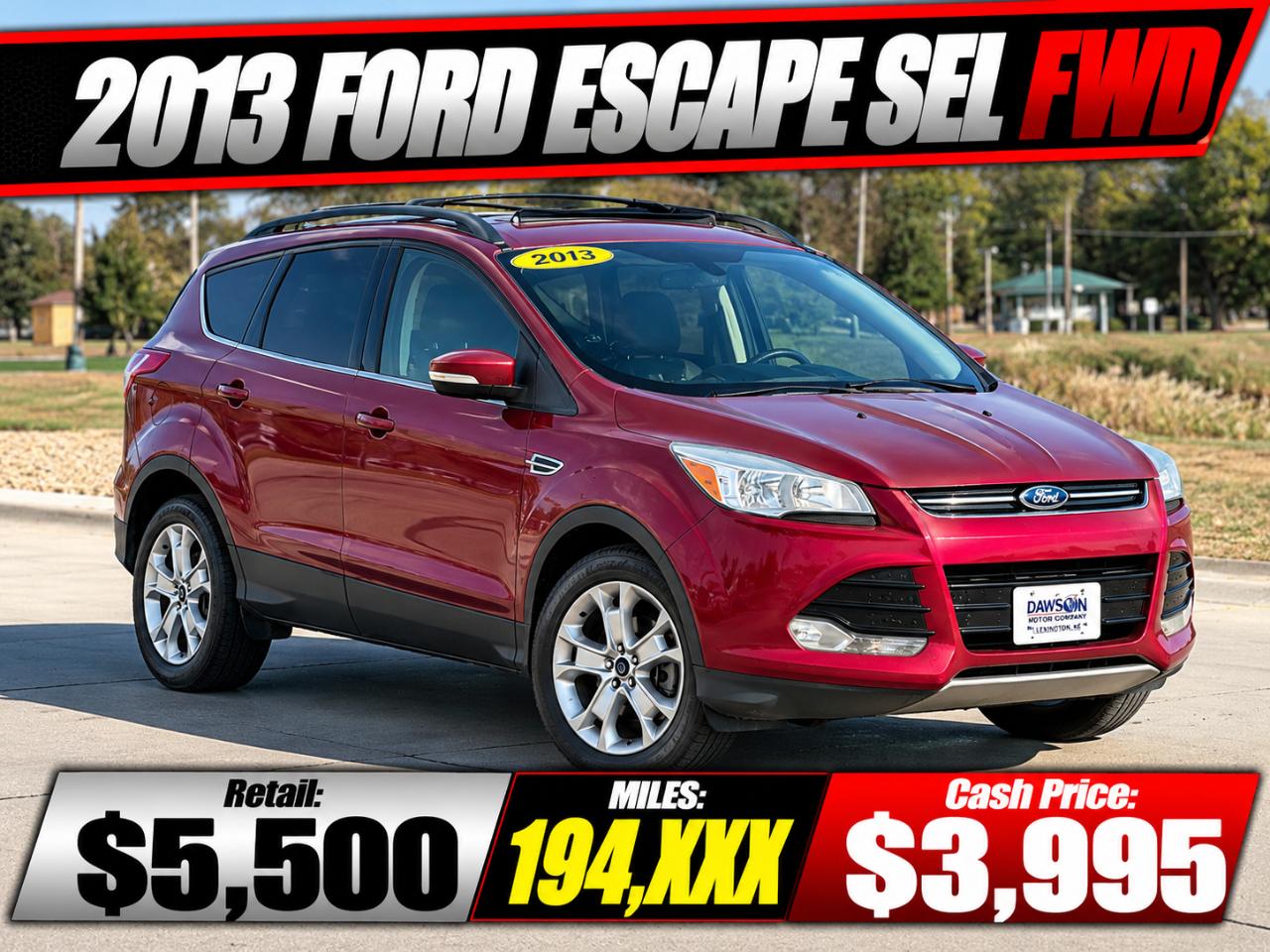 2013 Ford Escape SEL FWD