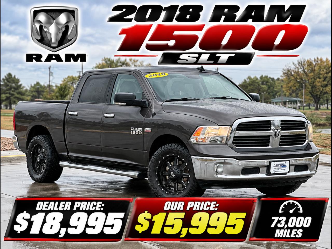 RAM 1500 SLT Crew Cab SWB 4WD 2018