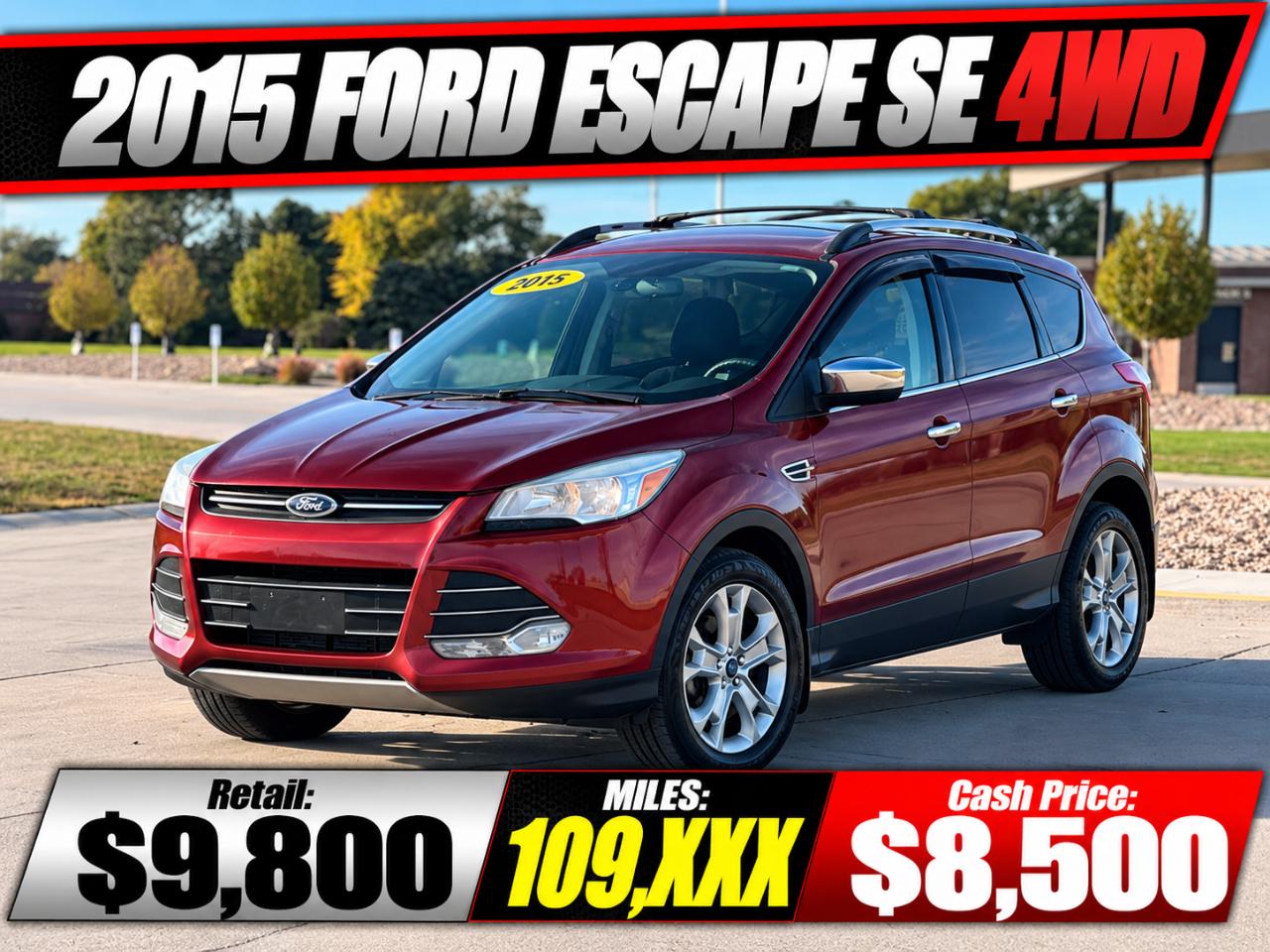 2015 Ford Escape SE 4WD