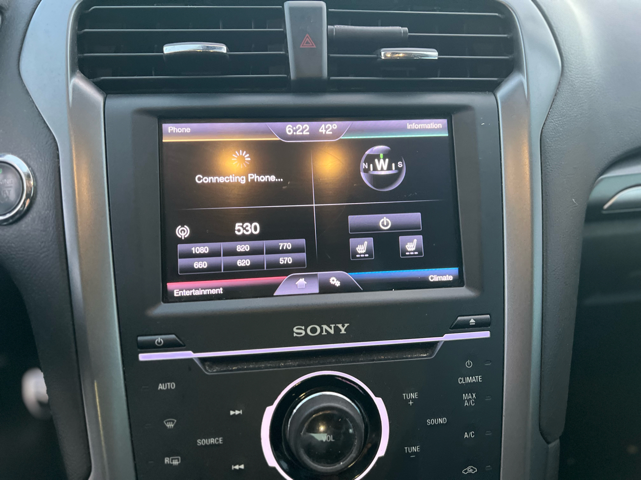 Ford Fusion 4dr Sdn Titanium FWD 2013