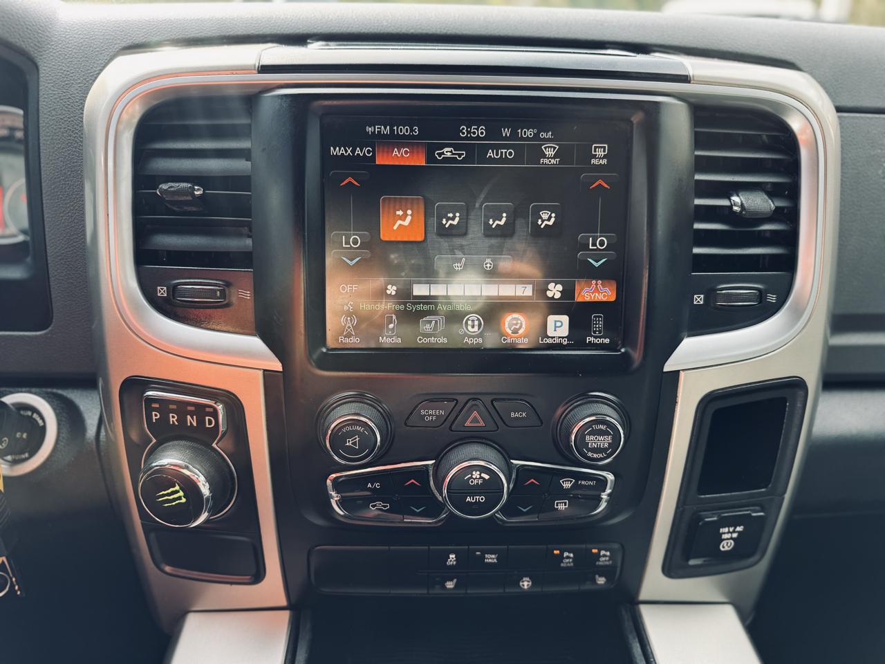 RAM 1500 2WD Crew Cab 140.5" Lone Star 2016