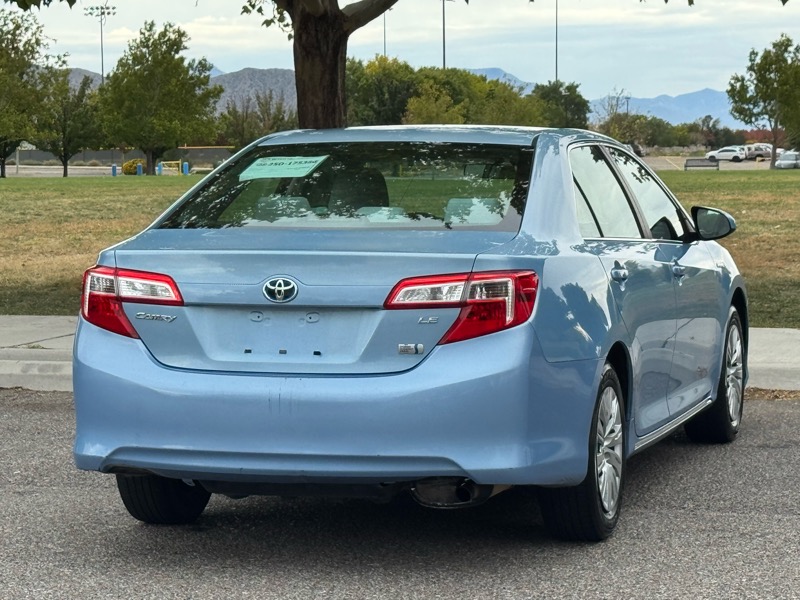 Toyota Camry Hybrid 4dr Sdn XLE (Natl) 2013