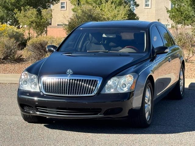 Black 2004 Maybach 57 4 Dr Turbo Sedan Sedan Rear-Wheel Drive Automatic