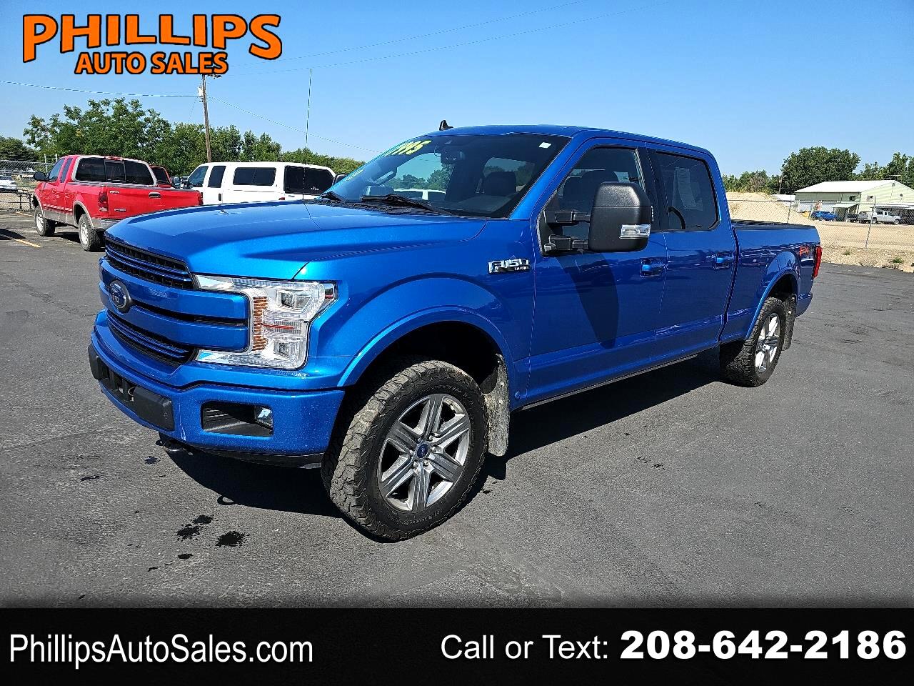 Used 2019 Ford F150 LARIAT 4WD SuperCrew 5.5' Box for Sale in PAYETTE