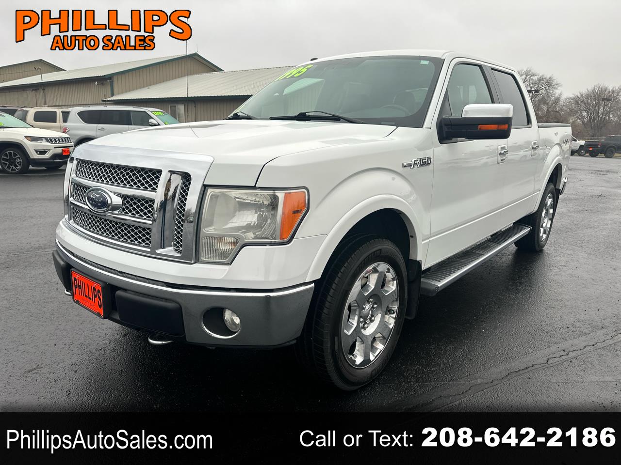 2010 Ford F-150 4WD SuperCrew 145" Lariat