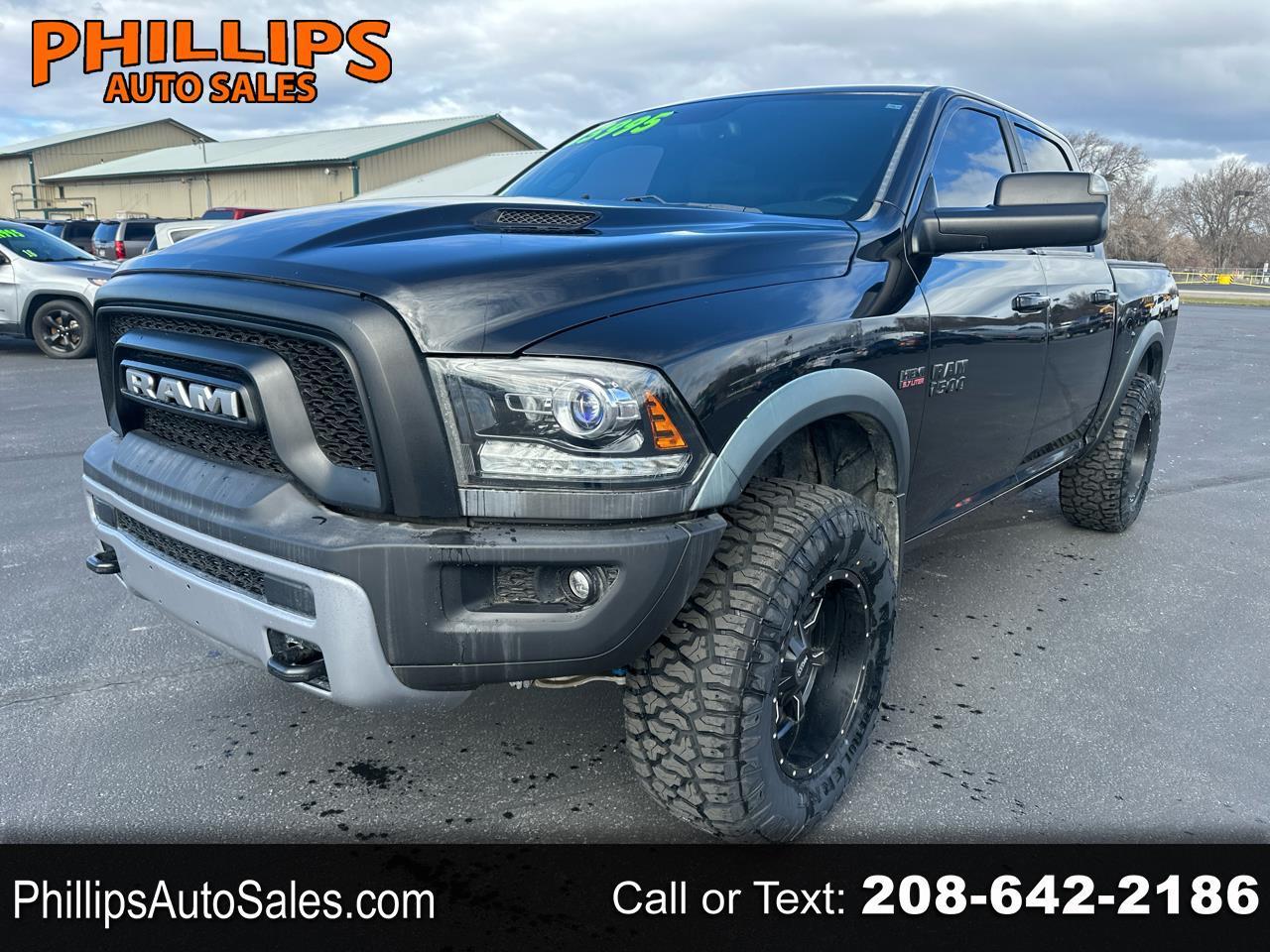 2017 RAM 1500 Rebel 4x4 Crew Cab 5'7" Box