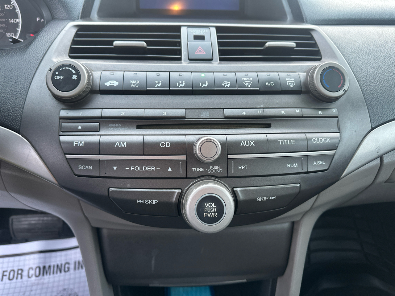 Honda Accord Sdn 4dr I4 Auto LX 2011