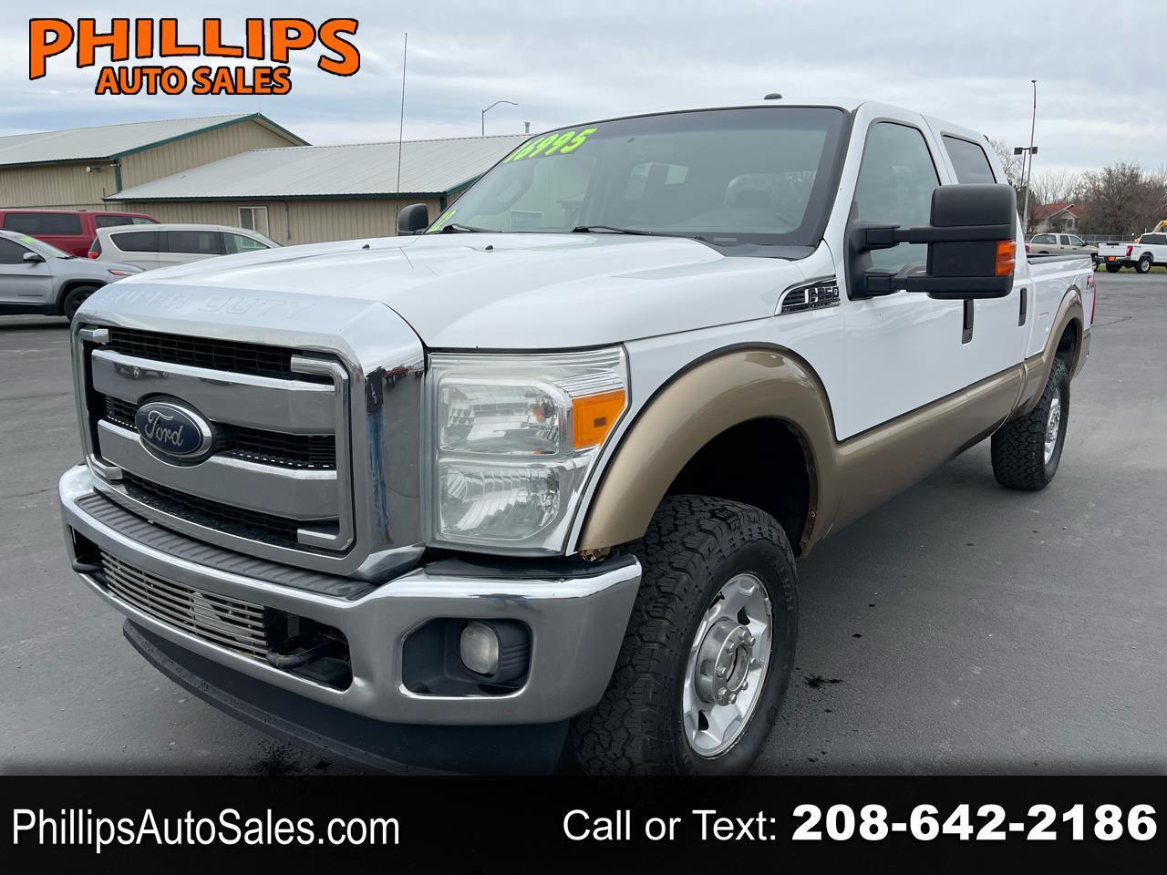 2012 Ford F-250 Super Duty XLT Crew Cab 4WD