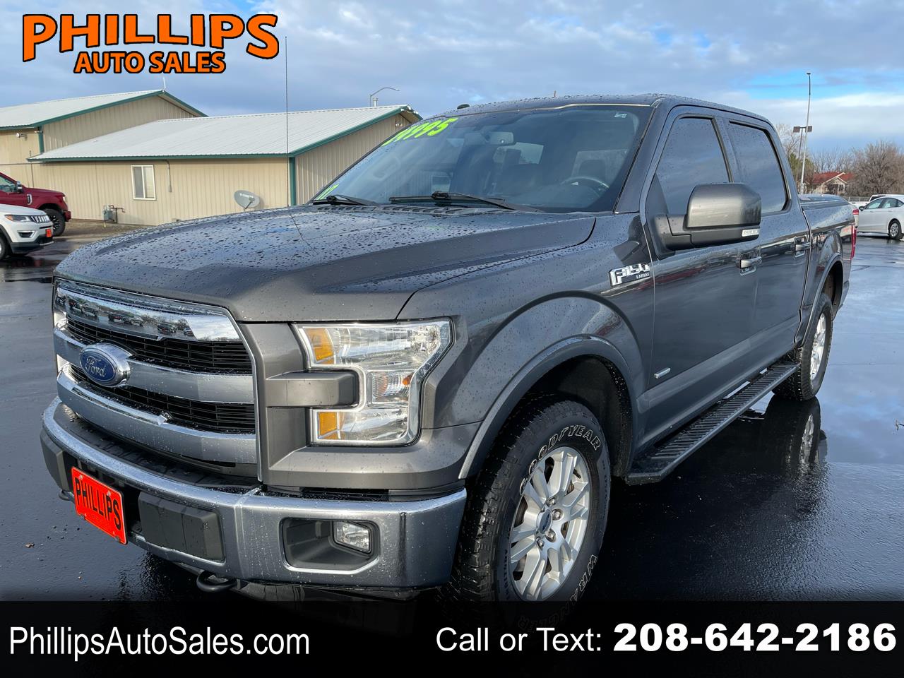 2017 Ford F-150 Lariat 4WD SuperCrew 5.5' Box
