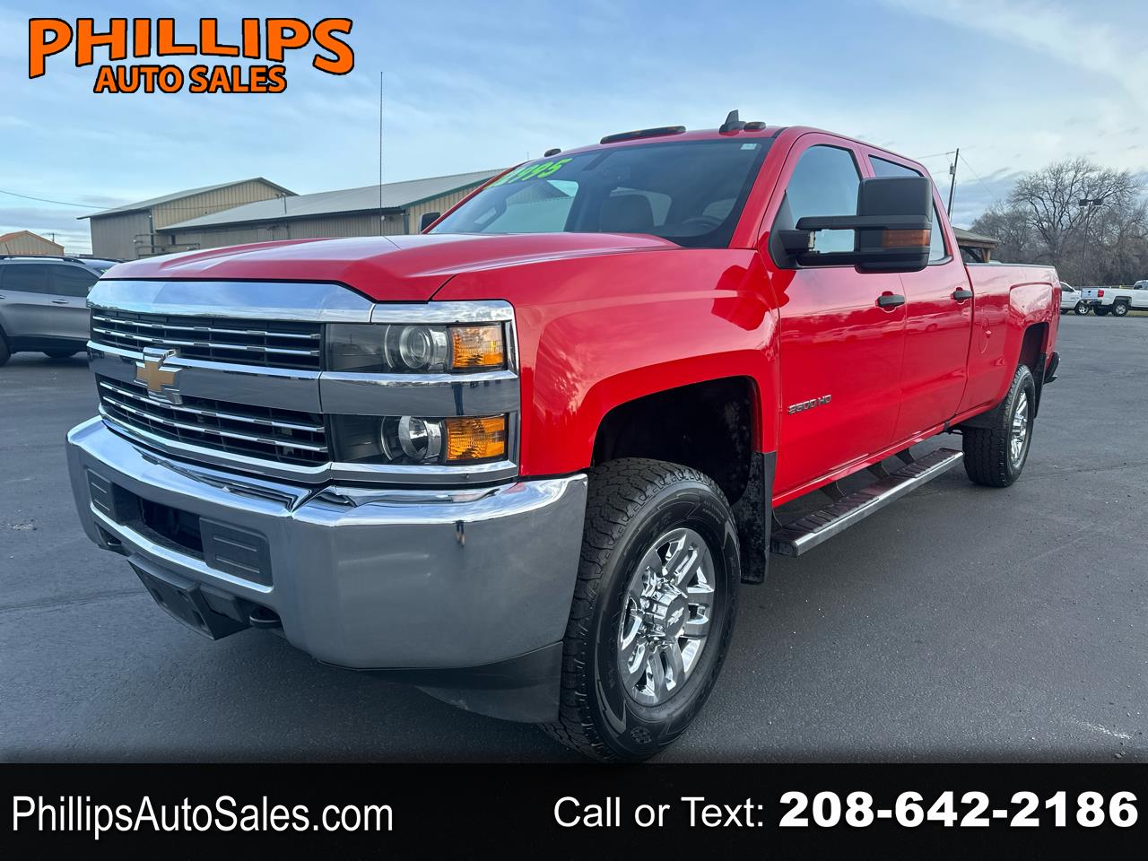 2016 Chevrolet Silverado 2500HD 4WD Crew Cab 167.7" Work Truck