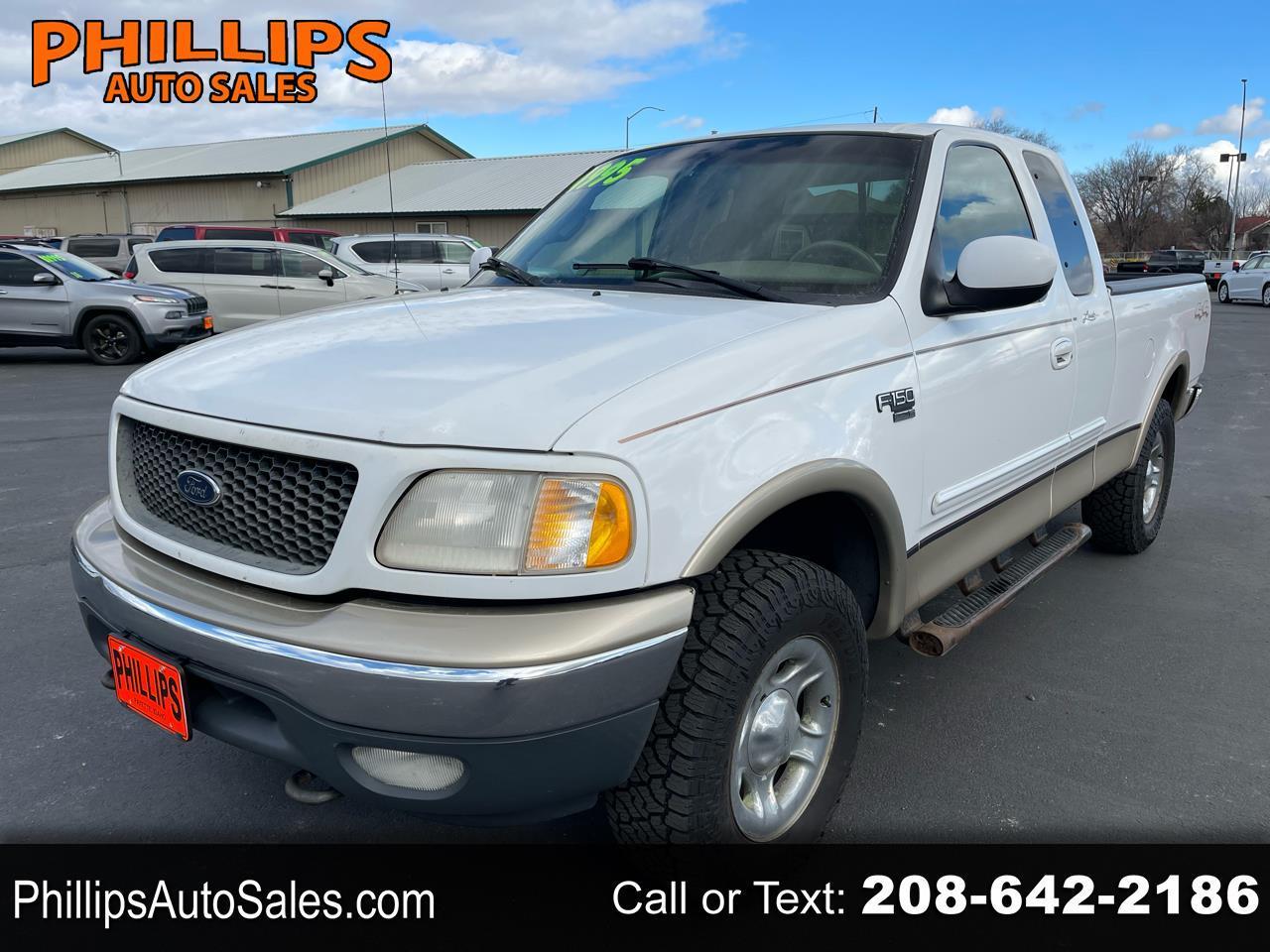 2000 Ford F-150 Supercab 139" 4WD Lariat