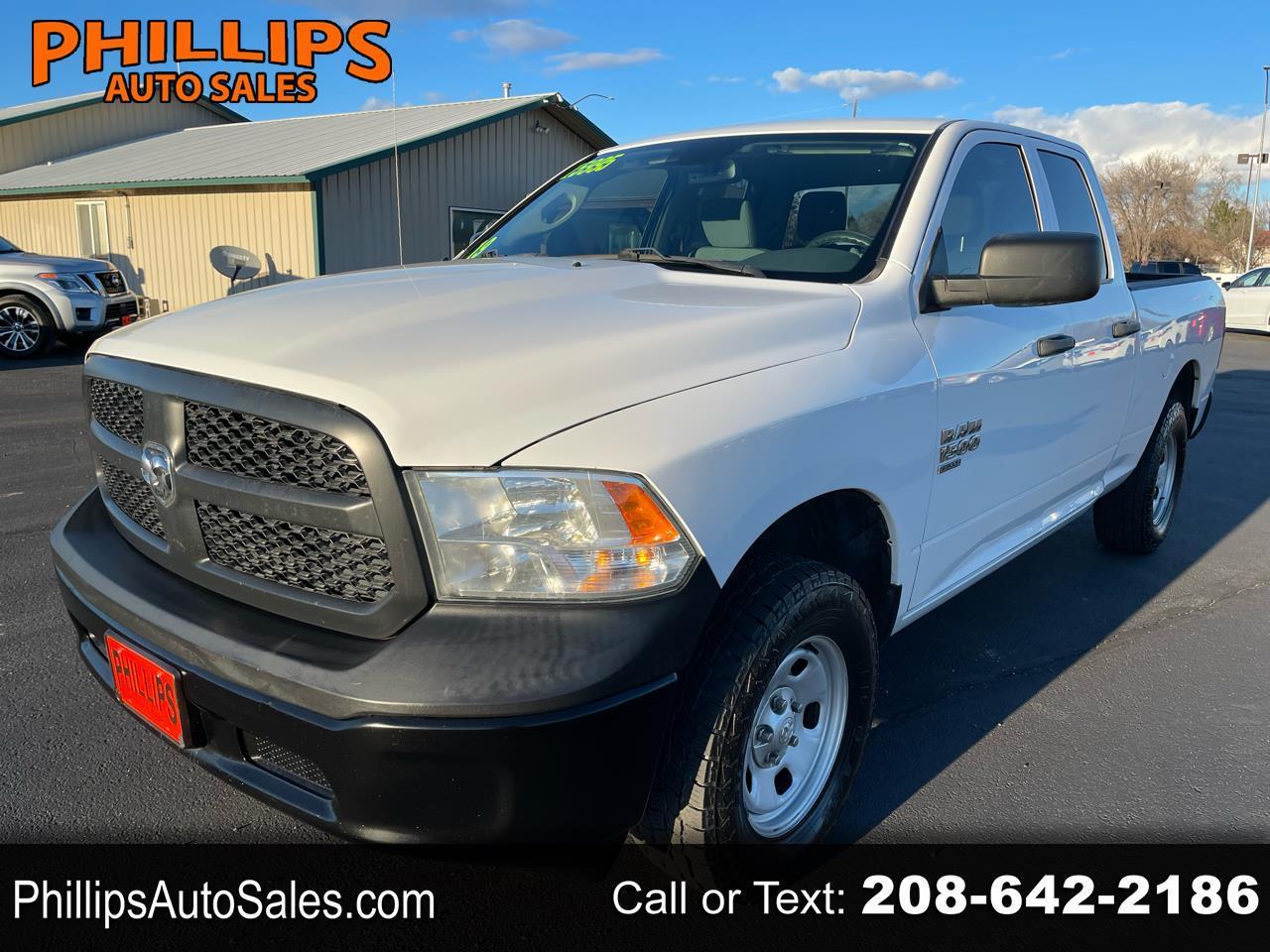 2019 RAM 1500 Classic Tradesman 4x4 Quad Cab 6'4" Box