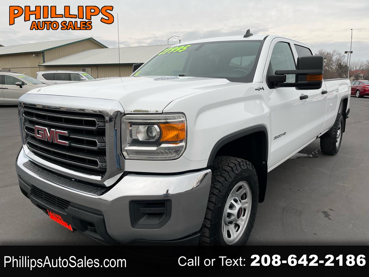 2016 GMC Sierra 3500HD 4WD Crew Cab 167.7"
