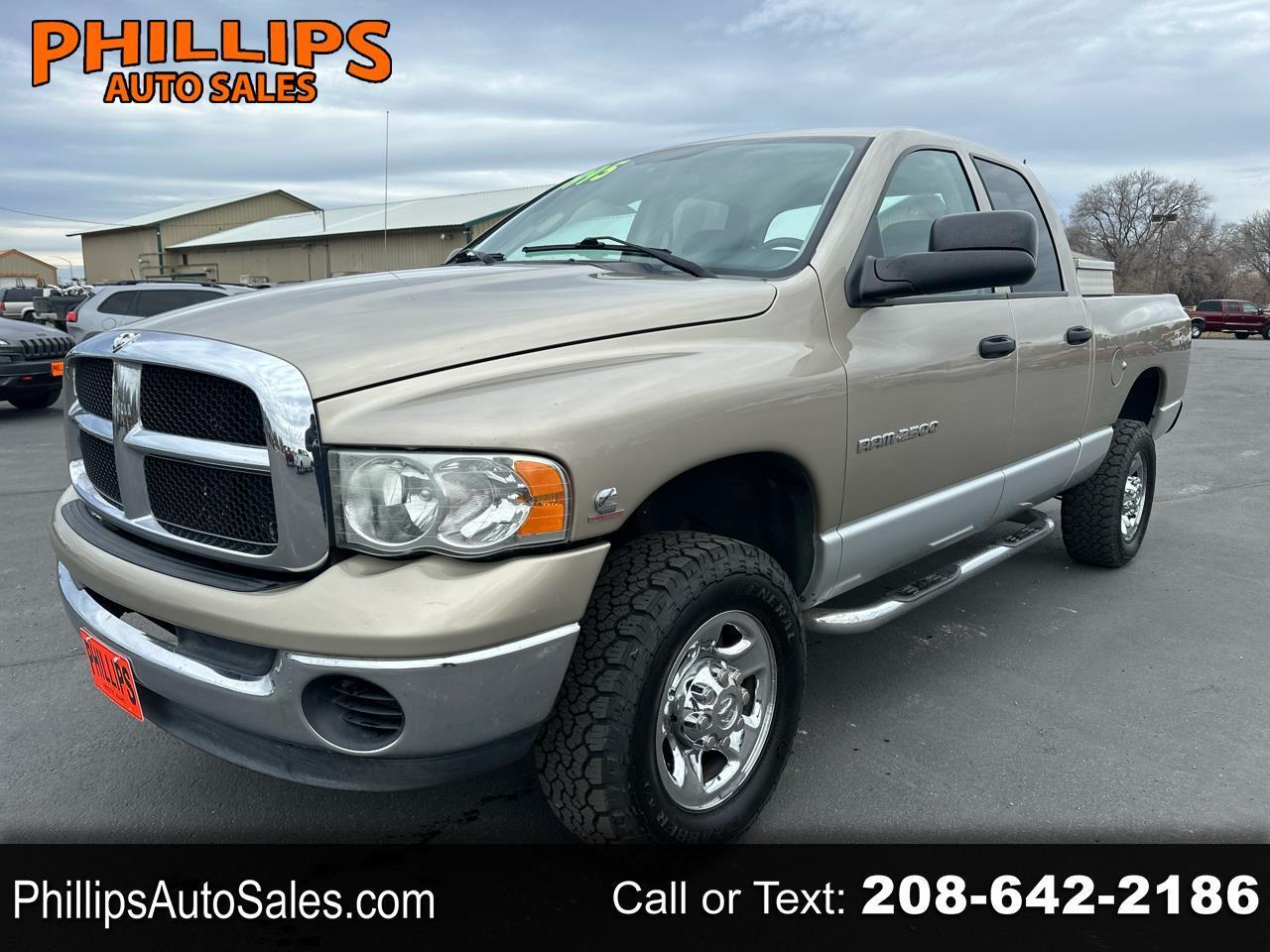 2003 Dodge Ram 2500 4dr Quad Cab 140.5" WB 4WD SLT