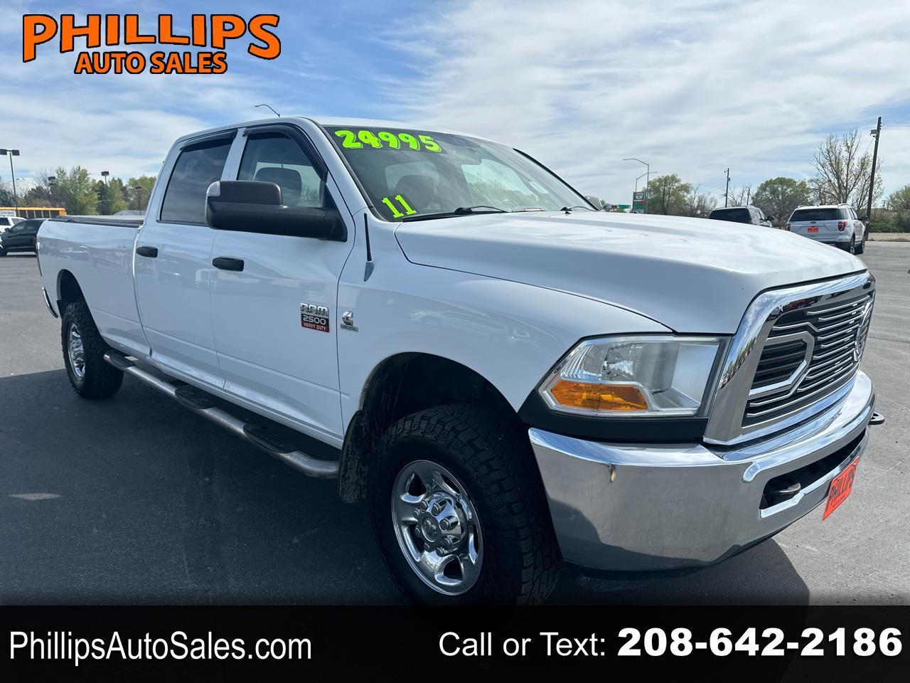 2011 RAM 2500 4WD Crew Cab 169" ST