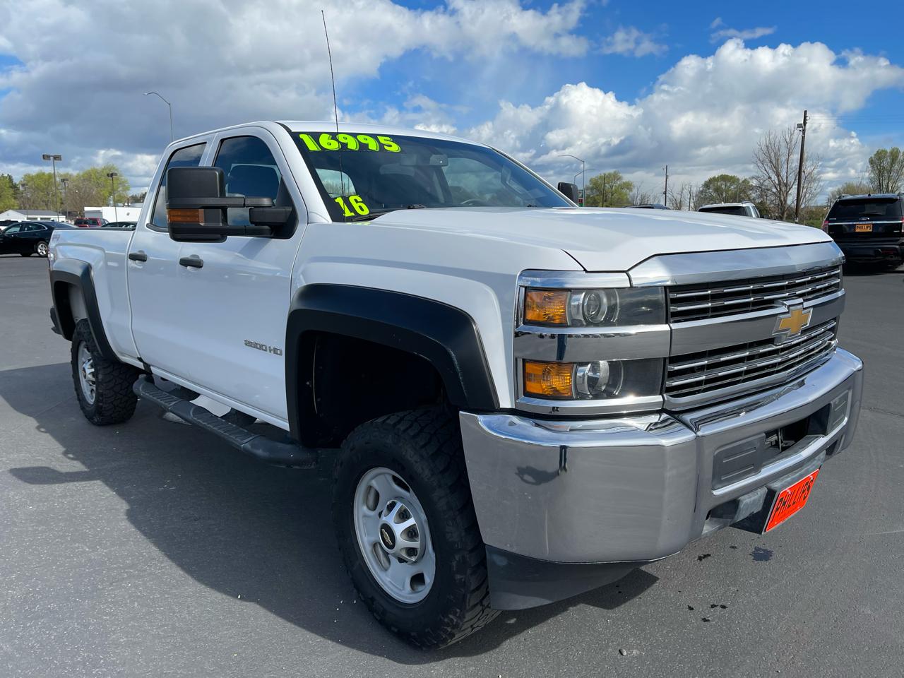 Chevrolet Silverado 2500HD 4WD Double Cab 144.2" Work Truck 2016