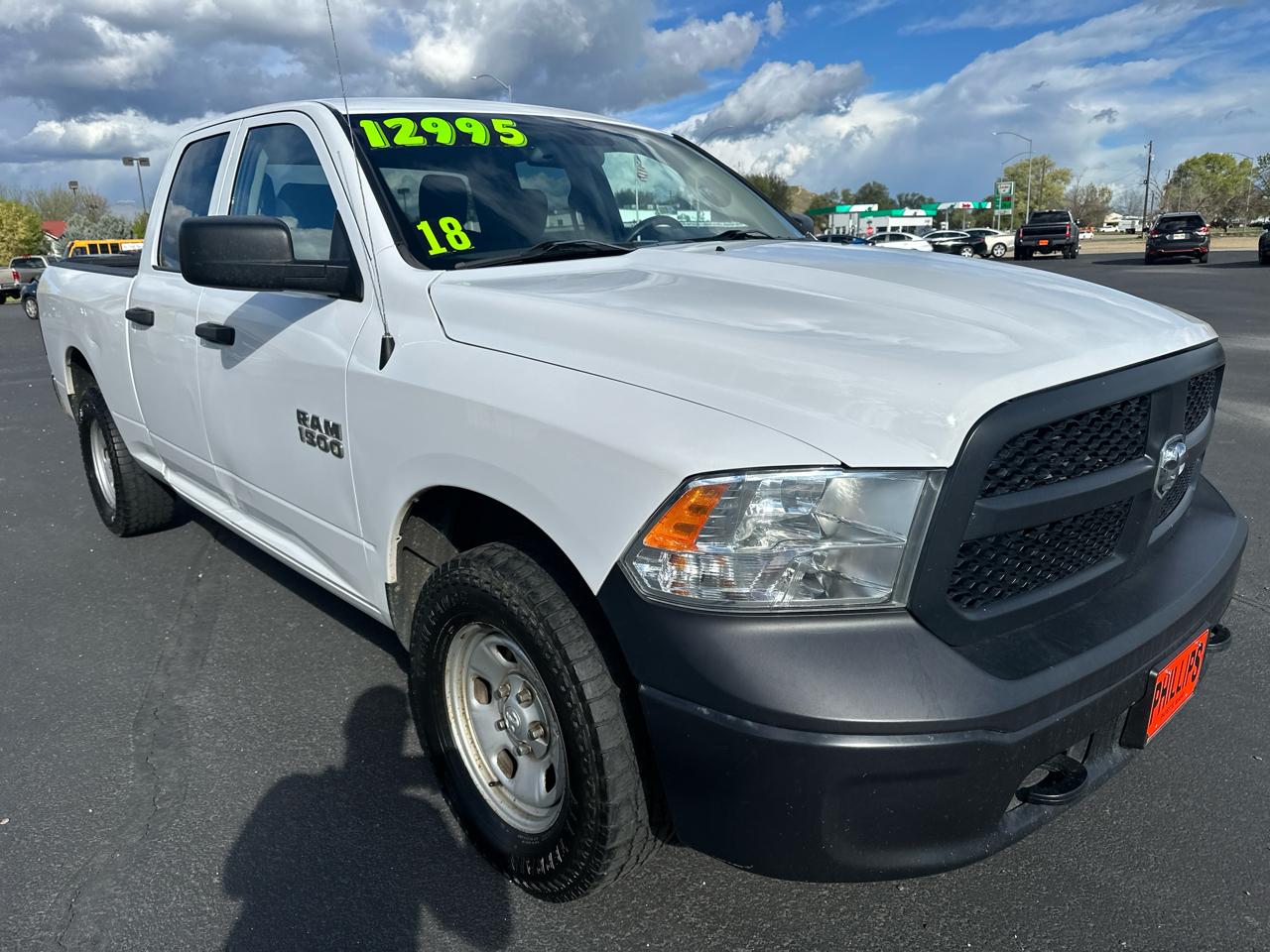 RAM 1500 Tradesman 4x4 Quad Cab 6'4" Box 2018