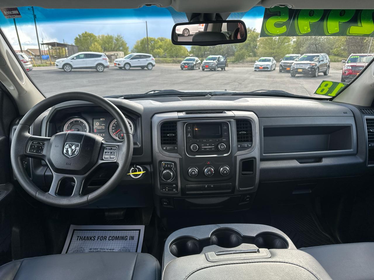 RAM 1500 Tradesman 4x4 Quad Cab 6'4" Box 2018