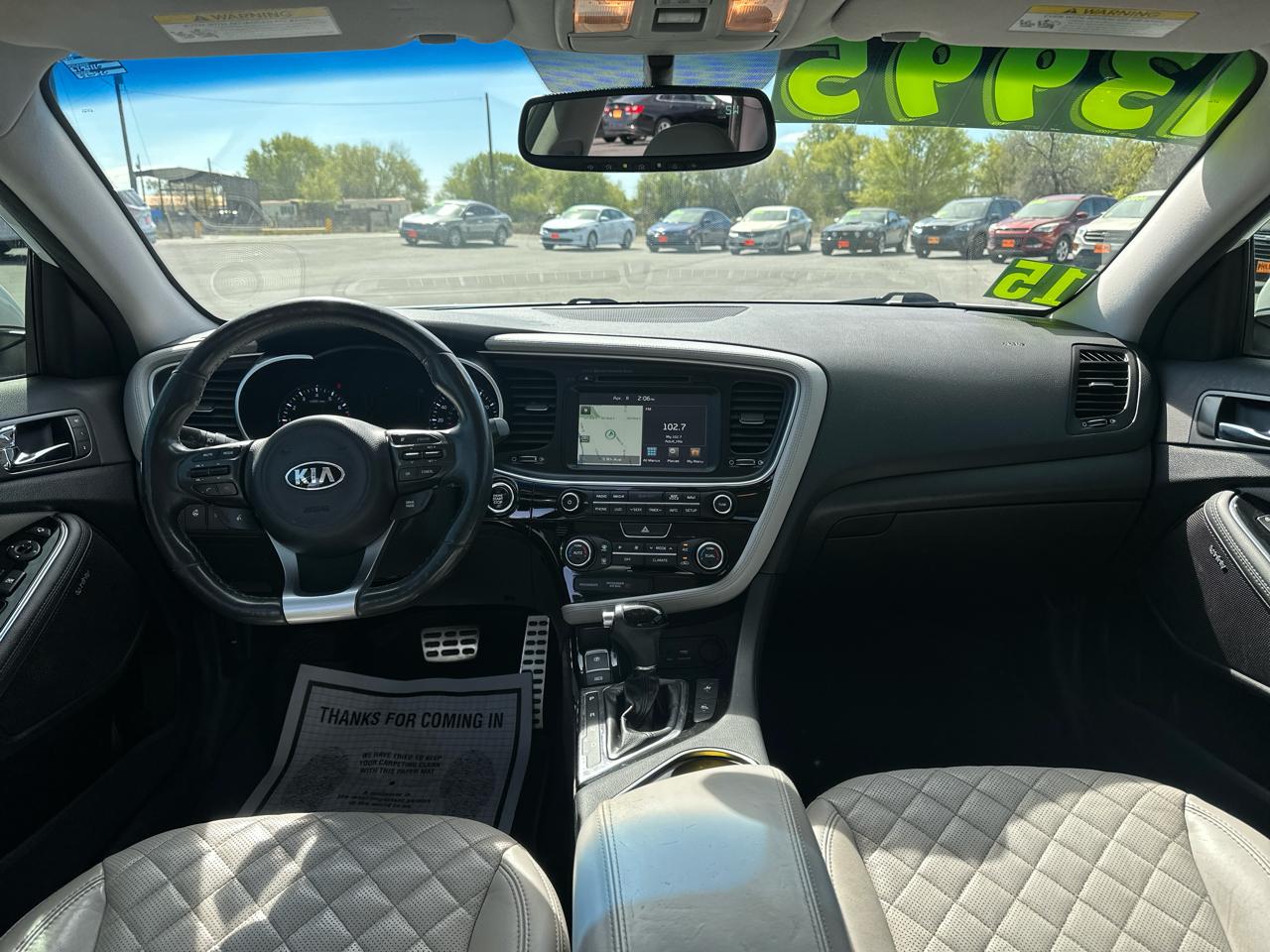 Kia Optima 4dr Sdn SXL Turbo 2015