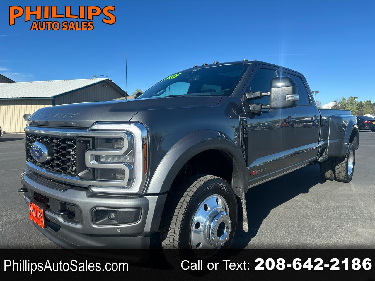 2025 Ford Super Duty F-450 DRW Platinum 4WD Crew Cab 8' Box