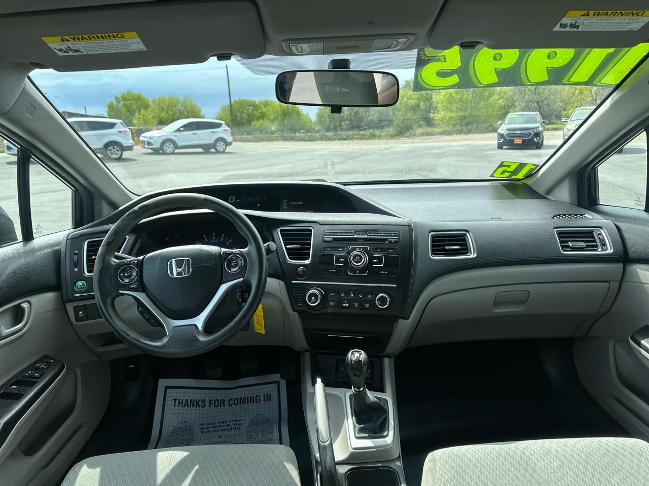 Honda Civic Sedan 4dr Man LX 2015