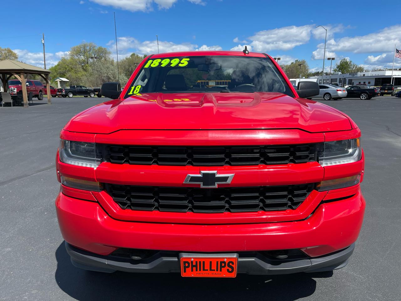 Chevrolet Silverado 1500 4WD Double Cab 143.5" Custom 2018