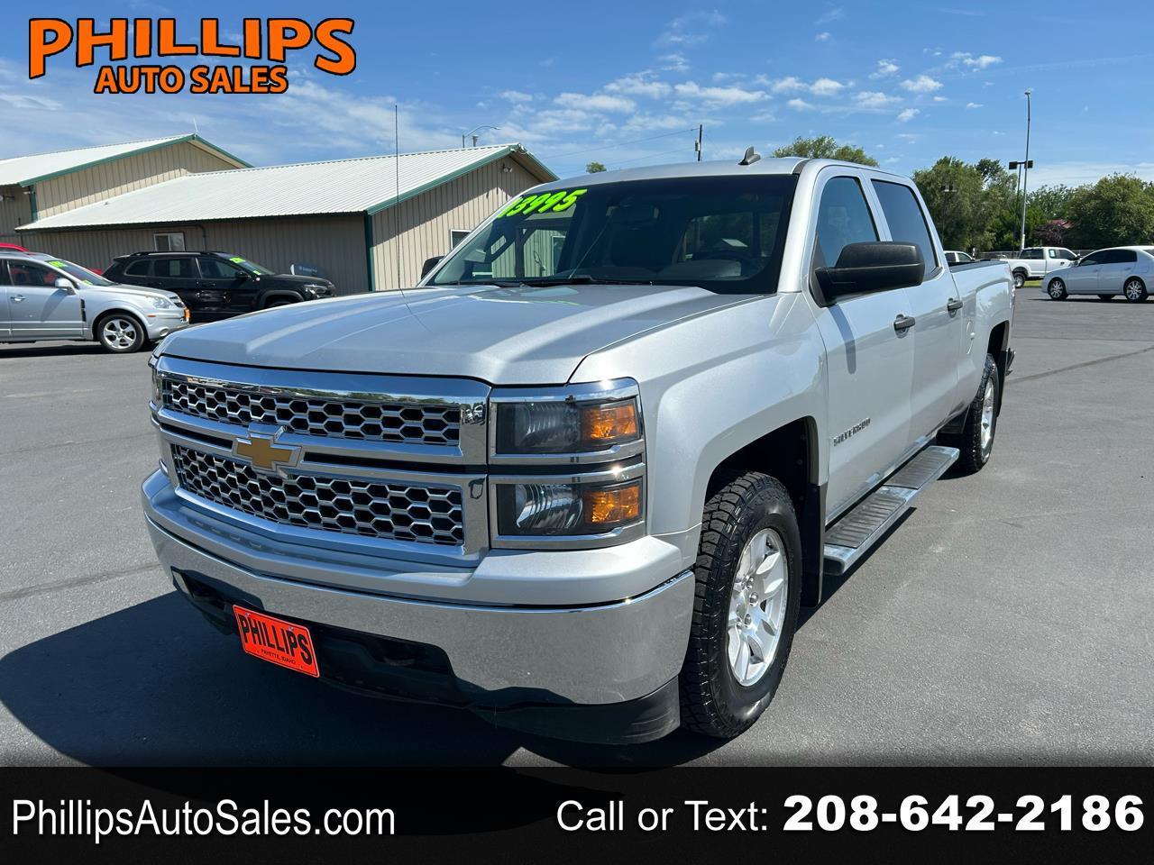 2014 Chevrolet Silverado 1500 4WD Crew Cab 143.5" LT w/1LT