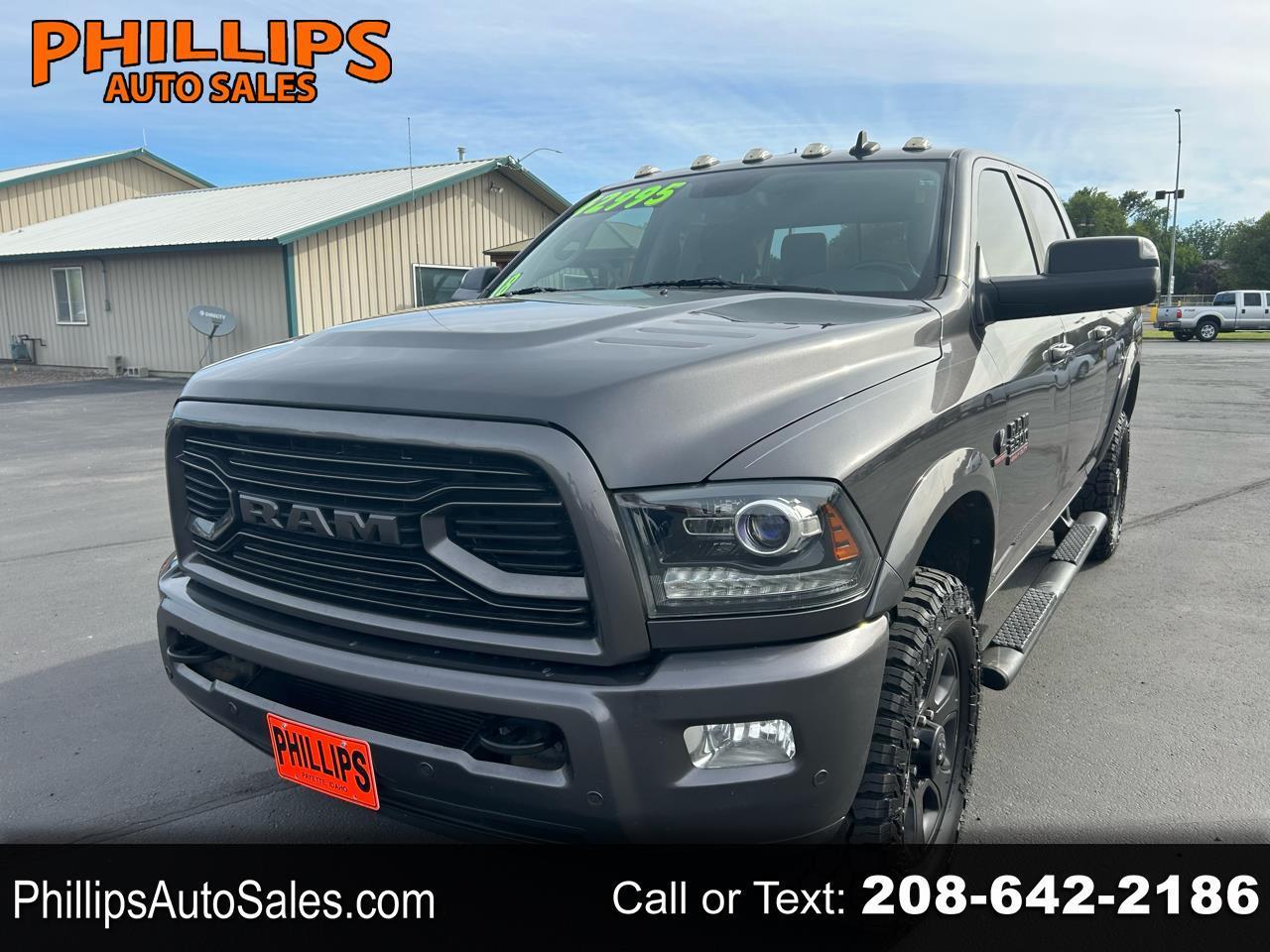 2018 RAM 2500 Laramie 4x4 Crew Cab 6'4" Box