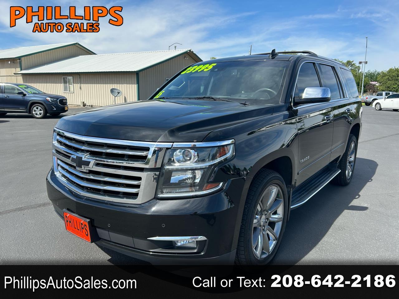 2015 Chevrolet Tahoe 4WD 4dr LTZ
