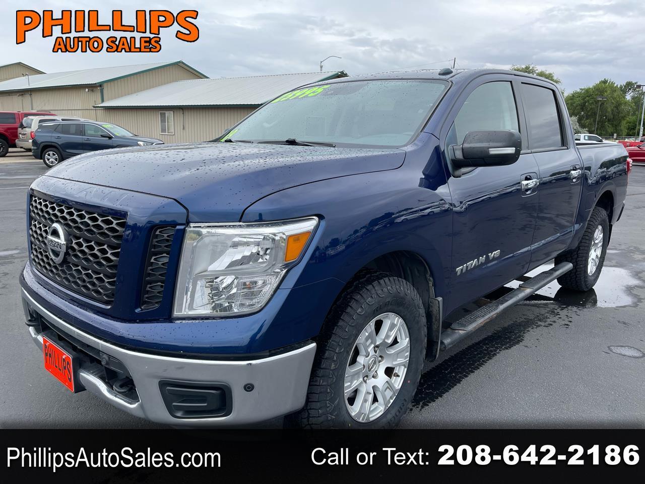 2019 Nissan Titan 4x4 Crew Cab SV
