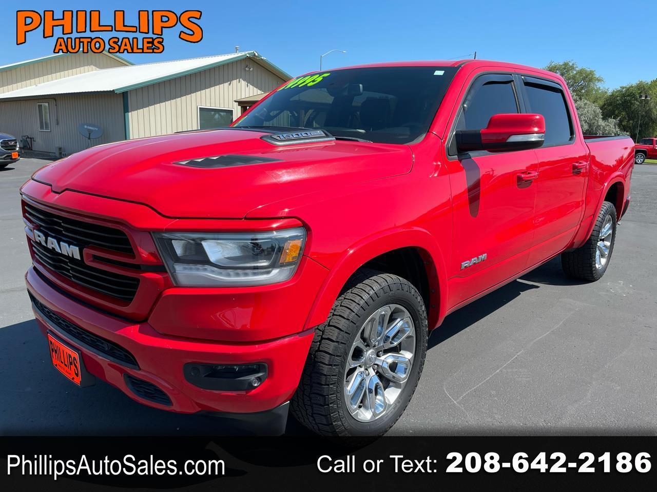2019 RAM 1500 Laramie 4x4 Crew Cab 5'7" Box