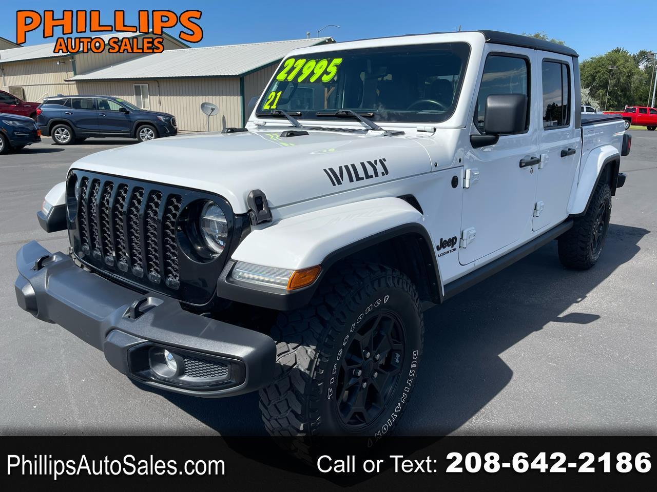 Jeep Gladiator Willys 4x4 2021