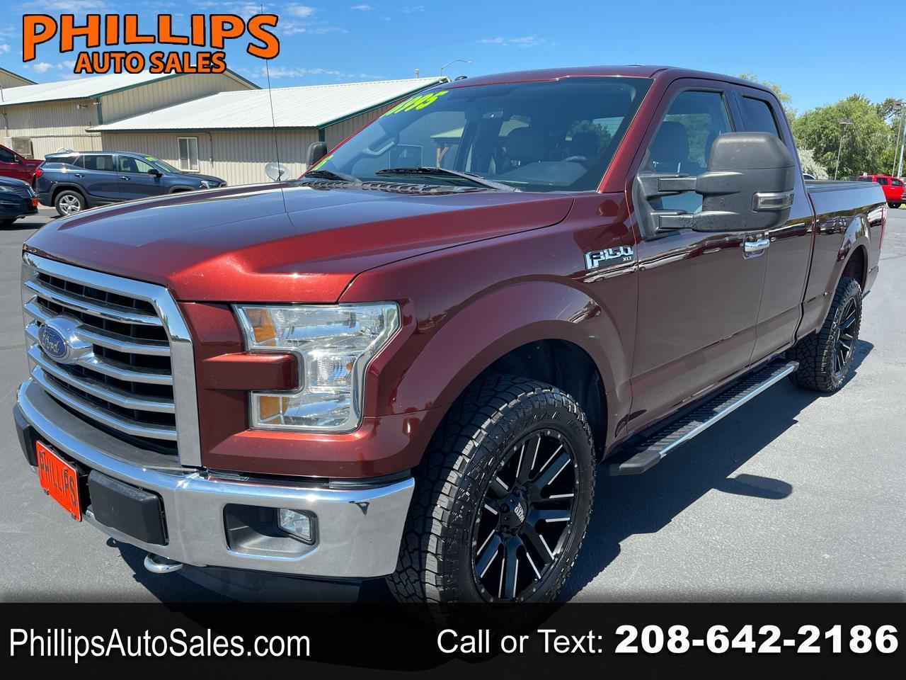 2016 Ford F-150 4WD SuperCab 163" XLT
