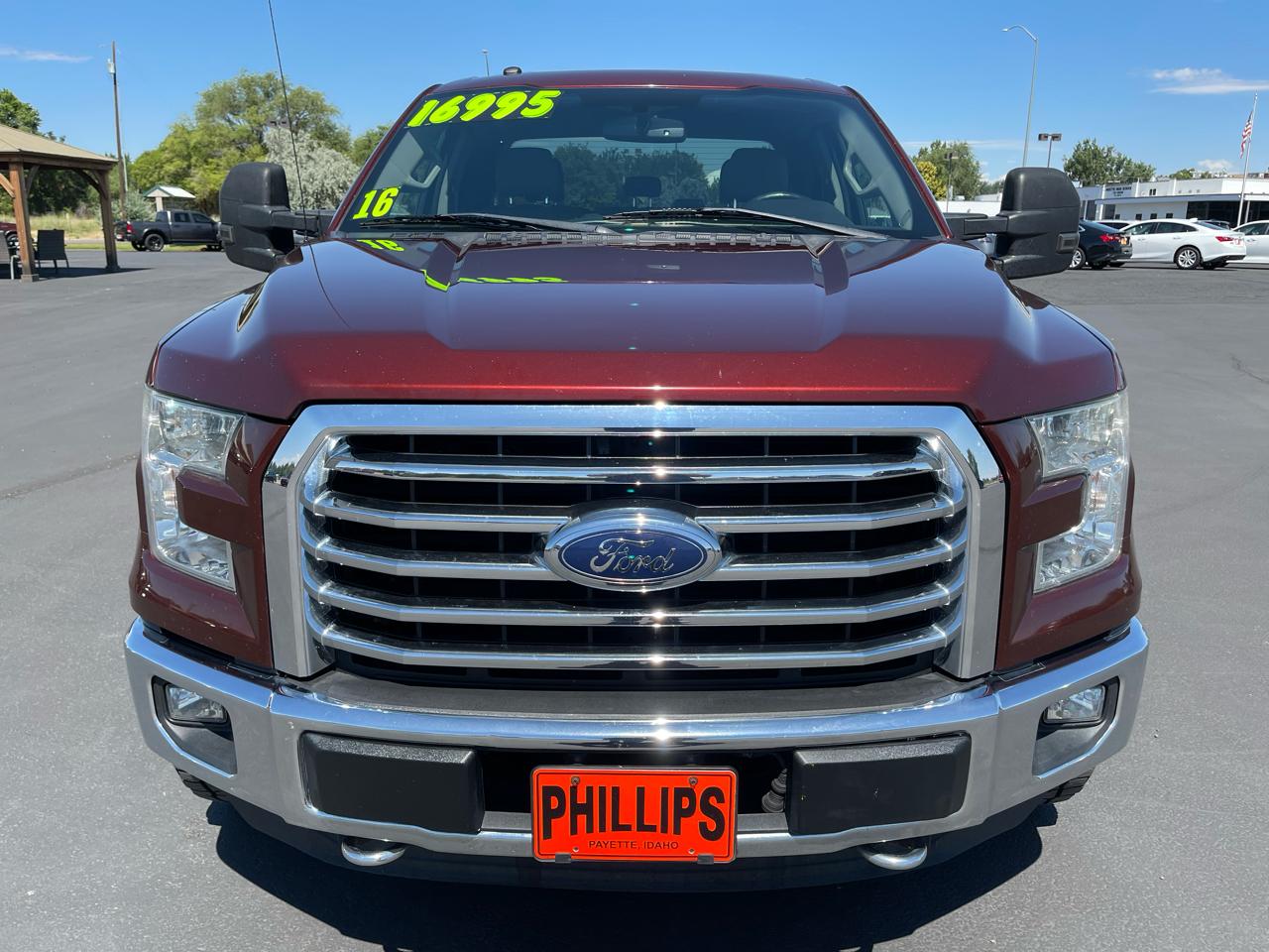 Ford F-150 4WD SuperCab 163" XLT 2016