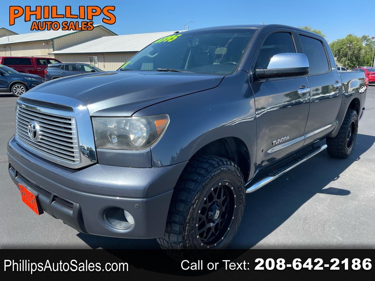 2010 Toyota Tundra 4WD Truck CrewMax 5.7L V8 6-Spd AT LTD (Natl)