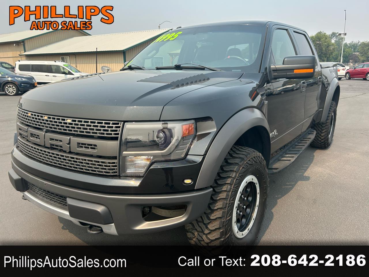 2014 Ford F-150 4WD SuperCrew 145" SVT Raptor