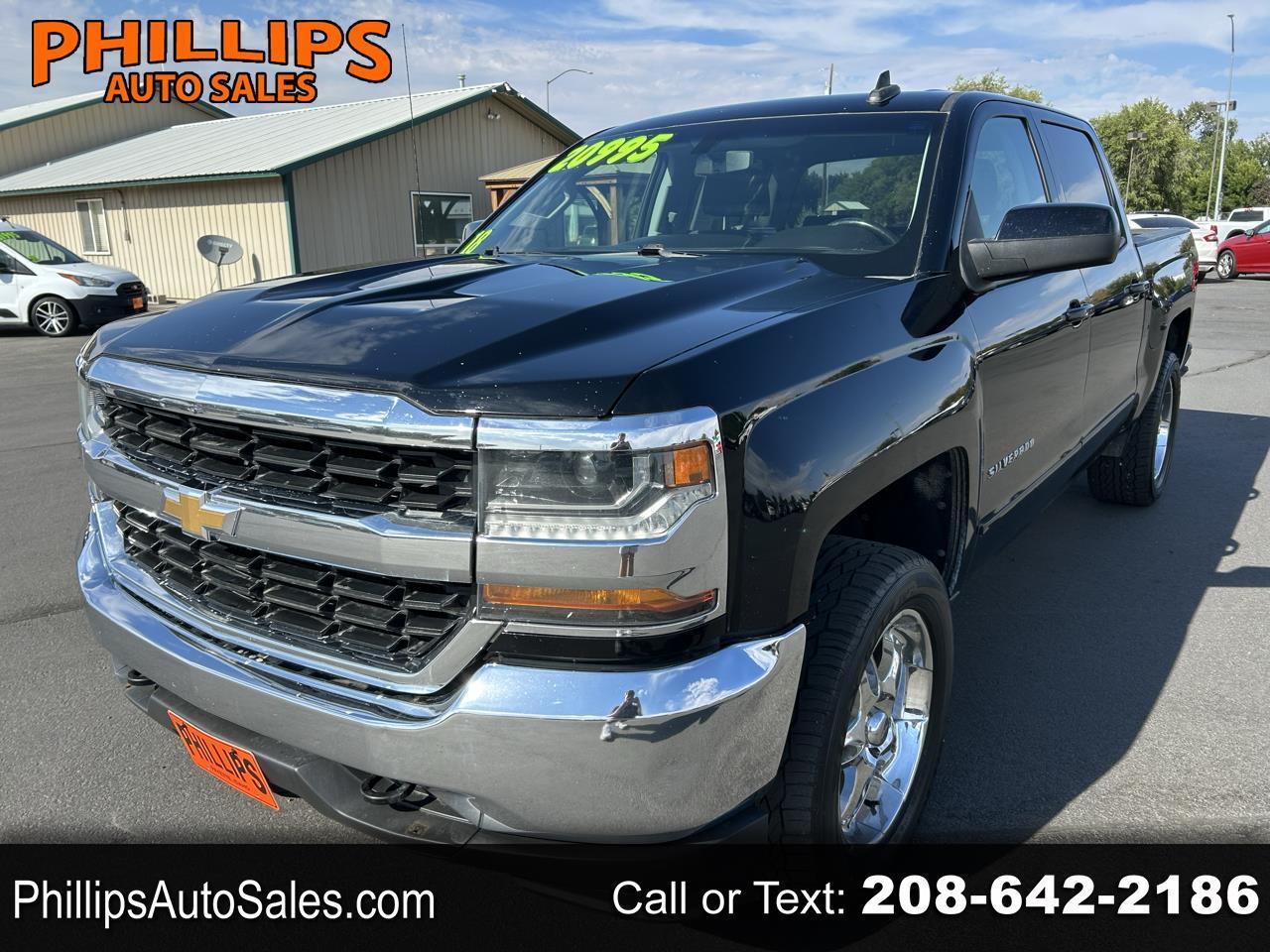 2018 Chevrolet Silverado 1500 4WD Crew Cab 143.5" LT w/1LT