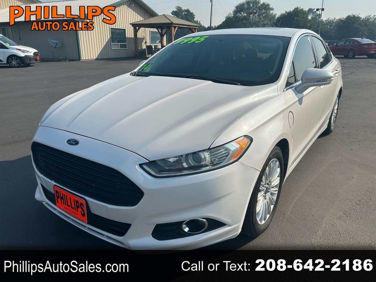 2014 Ford Fusion Energi 4dr Sdn SE Luxury