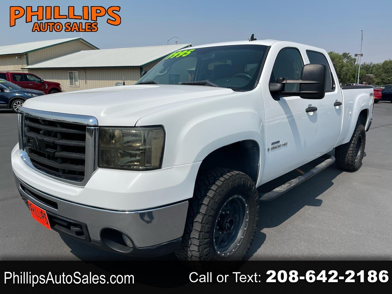 GMC Sierra 2500HD 4WD Crew Cab 153" SLE1 2008